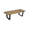 Simple Classic Designer Modern Living Room Leisure Solid Wood long Platform Bench Seating