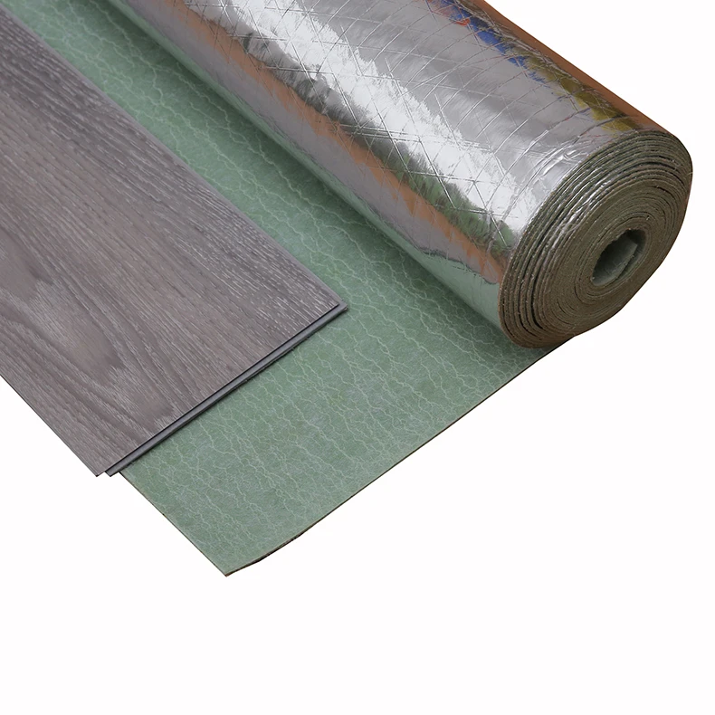 Professional Sound Absorbing Heated Floor Underlayment With Aluminum