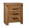 Contemporary Style Furniture Wooden Bedroom Three Drawer Bedside Table nightstand