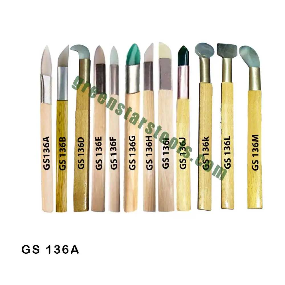 Gold Jewelry Making Tools Anvil Agate Burnishers Wooden Handle Buy