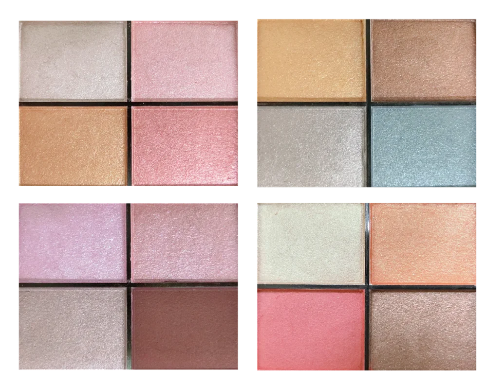 4 color palette private label palette eyeshadow