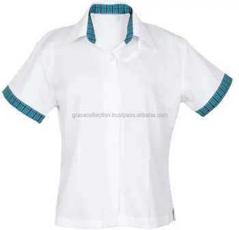 white school short sleeve shirts