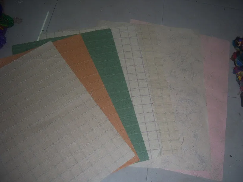 Natural Banana Fiber Handmade Paper Available In Custom Dyed Colors In