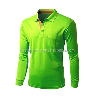 Custom Whole Men Long Sleeve Polo T Shirt Mens Whole Men Long Sleeve Polo T Shirt