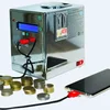 Practical Solution To The Problem Of Restaurant Charging. Coin Operated Wireless Portable Charging Station.