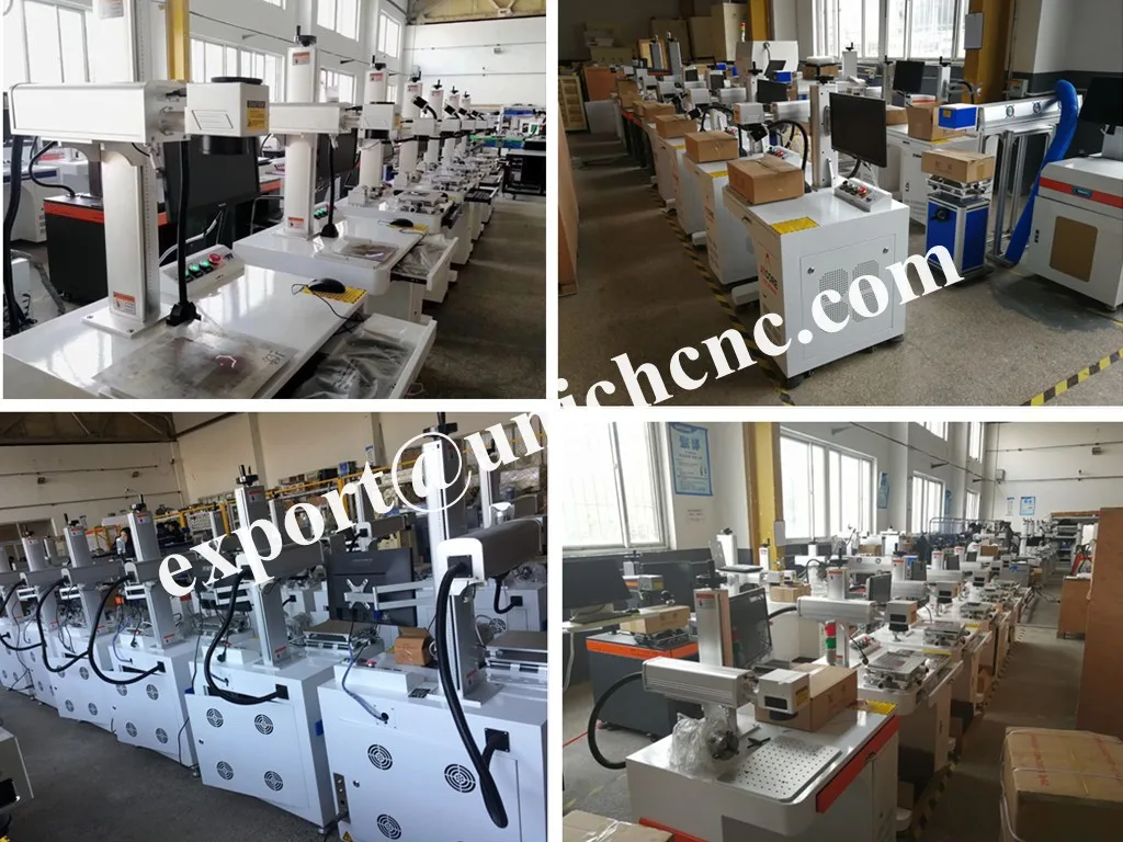 Mini split Portable 20W 30W Jewelry Gold silver Metal sheet Fiber laser marking machine