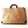 Water hyacinth beach bag straw paper straw bag women handbag buying in large quantity
