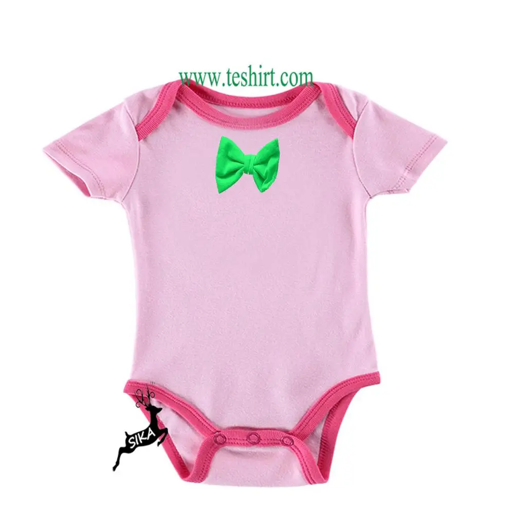 Summer Short Sleeve Baby Boy Rompers Plain Black Baby Grows Clothes