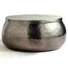 Modern Decorative Hammered Side Sofa Center Table