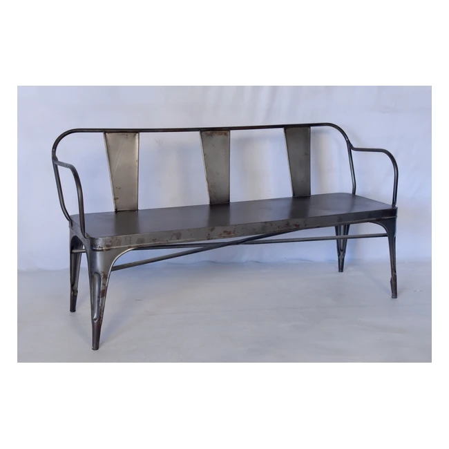 Industrial Iron Bench Vintage Industrial Furniture Cheap Metal Meuble