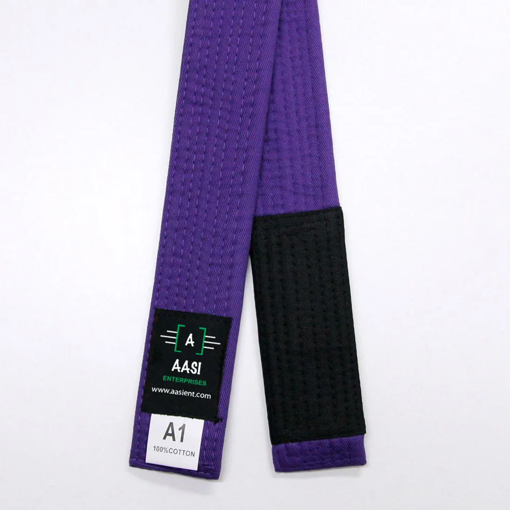Jiu Jitsu Gi Belts 100% Cotton Material Bjj Master Belt