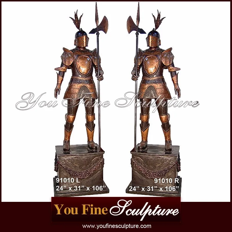 Outdoor Life Size Decorative Bronze Knights Statue Buy Bronze Knights