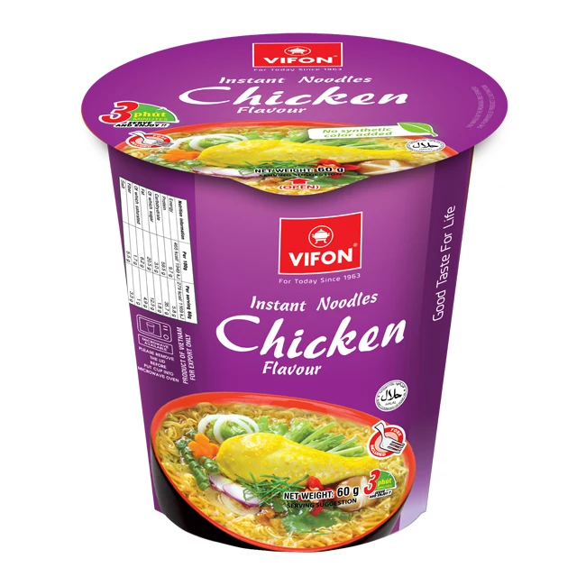 chicken flavour instant noodle 60gr (vifon)- instant noodles