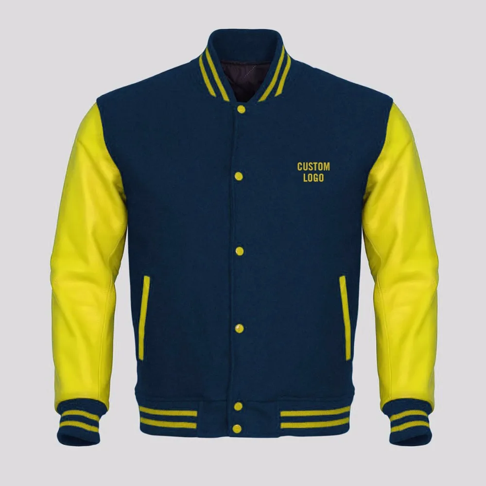 Oem Custom Printed Men's Varsity Jackets At Factory Price For Importers ...