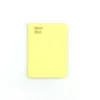 Bright Ideas Yellow A6 Mini Chip Board Cover Mini Notebook with Lined and Blank Pages