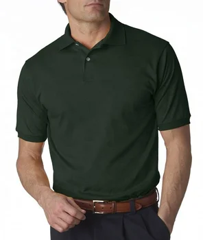 army green polo shirt