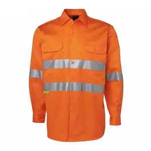 High Visibility workwear cheap safety reflective Shirt - workwear Shirts High Visibility workwear cheap safety reflective Shirt - workwear Shirts