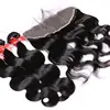 Brazilian Human Hair Weave Bundles With Lace Closure