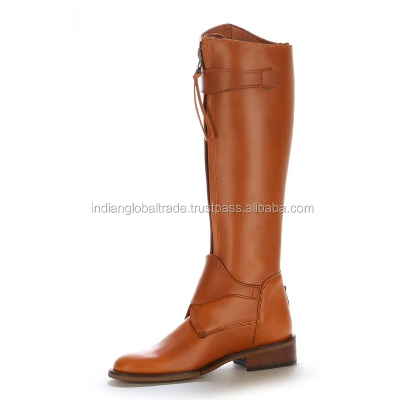Long Horse Riding Boots Made In India Of Pure Leather Horse Riding