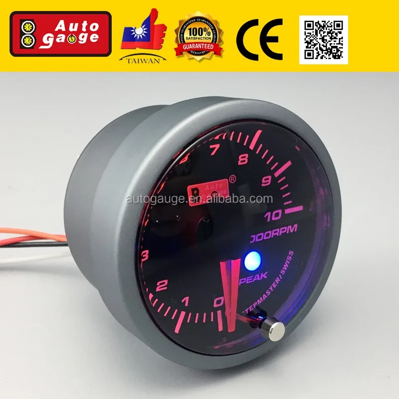 52 Mm Electric Rpm Meter Stepper Motor Auto Gauge Racing Tachometer