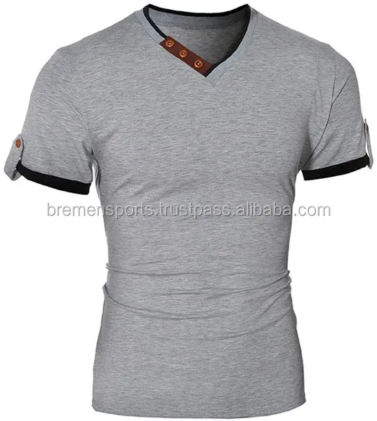 t shirts v neck wholesale