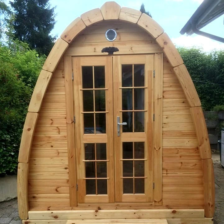 
2018 Design Prefab Outdoor Sauna Cabin POD 