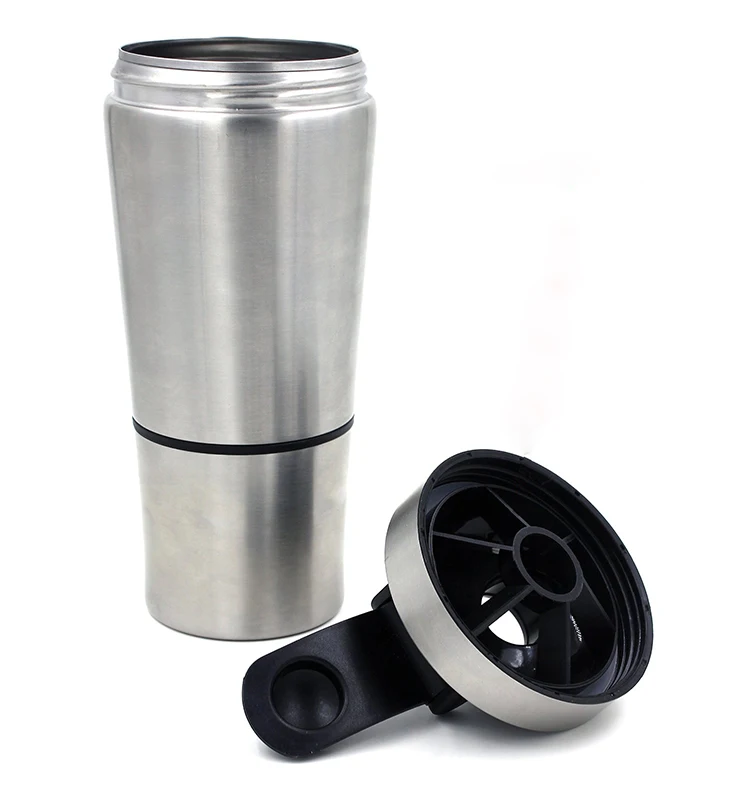 700ml High Quality Metal Stainless Steel Food Grade Metal Shaker Bottle