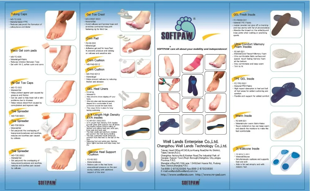 Taiwan New Product Gel Silicone Toe Spreaders Relieve Pressure From Overlapping Toe Wedge