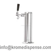 SS Polished Single Faucet 2.5" Column Tower with Air Cooled Technology (ADA Compliant)