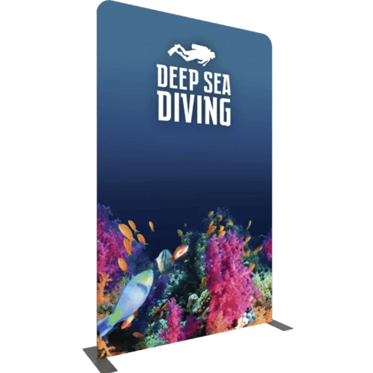 High Resolution Printed Graphics 3x3 Pop Up Banner Stand Bundle