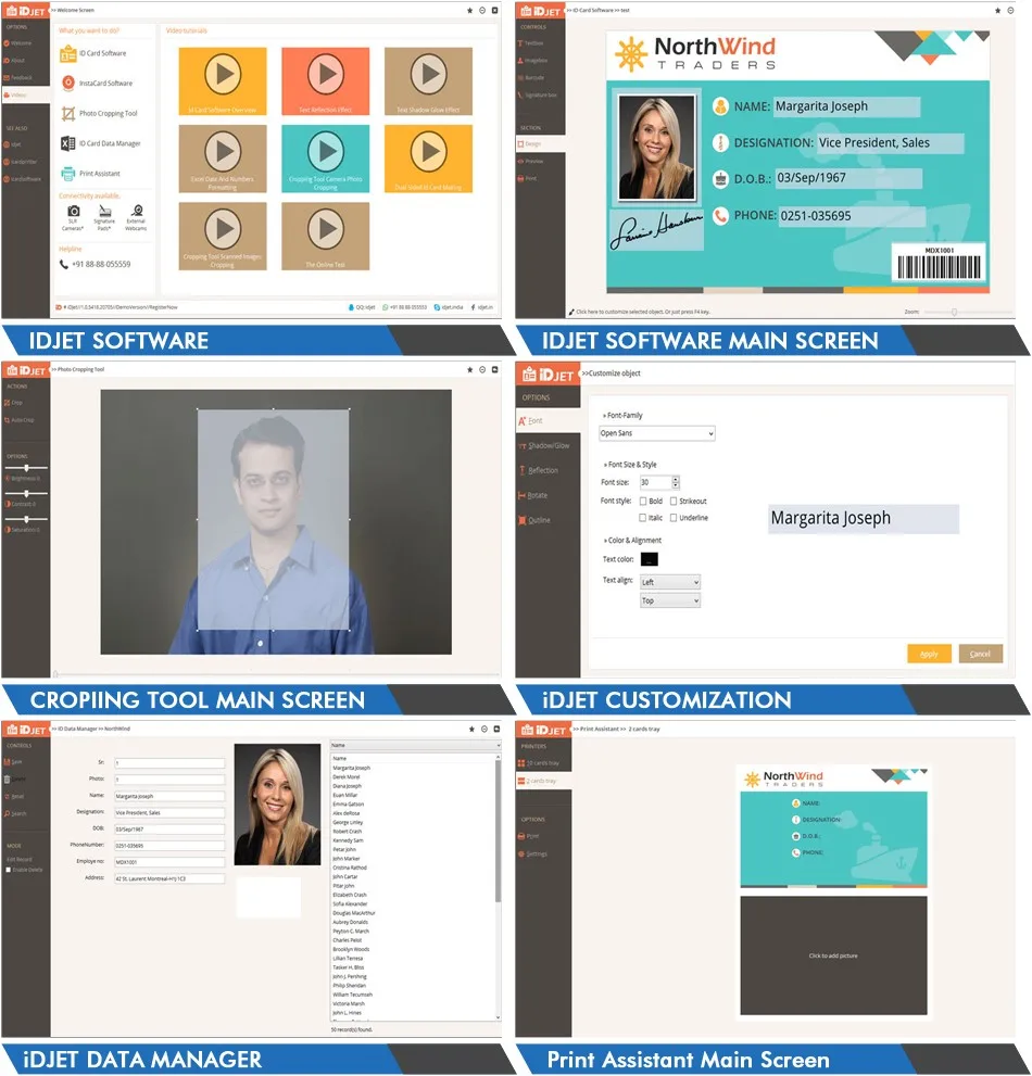Quick Id Maker Software With Fast Importing Of Excel Data Buy School