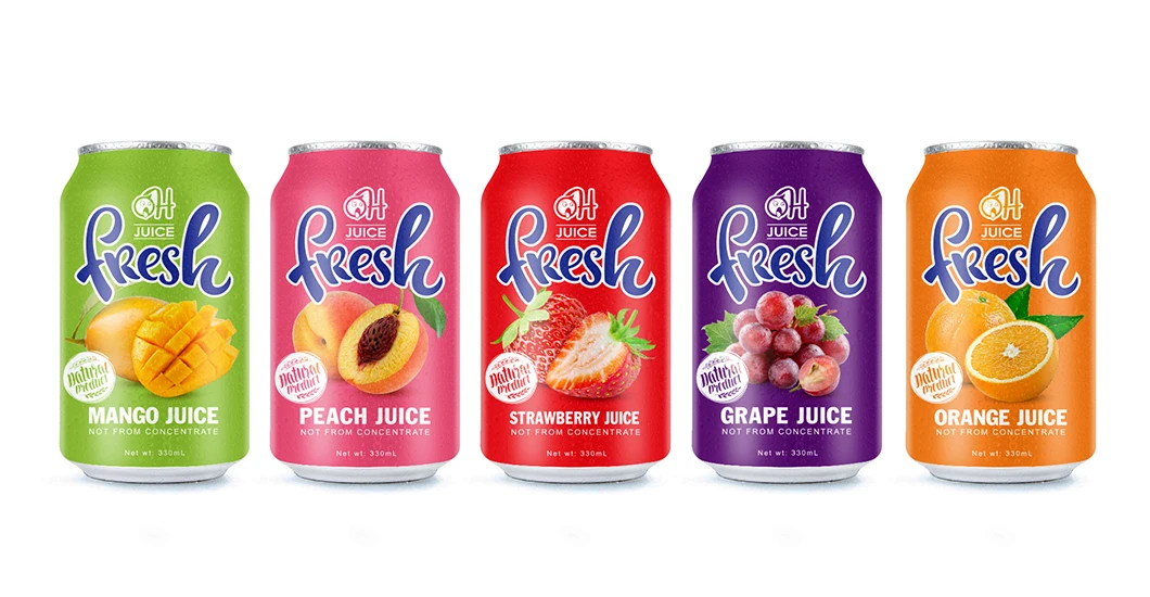 330ml OH Fresh Pear Juice - High quality Fruit Juice from Beverage Factory