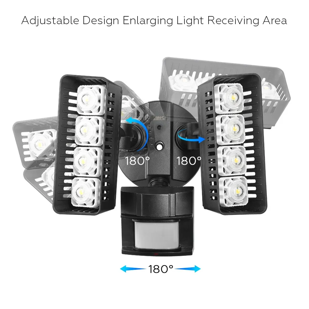 240 Volt Motion Sensor Security Floodlight Smart Home System Motion ...