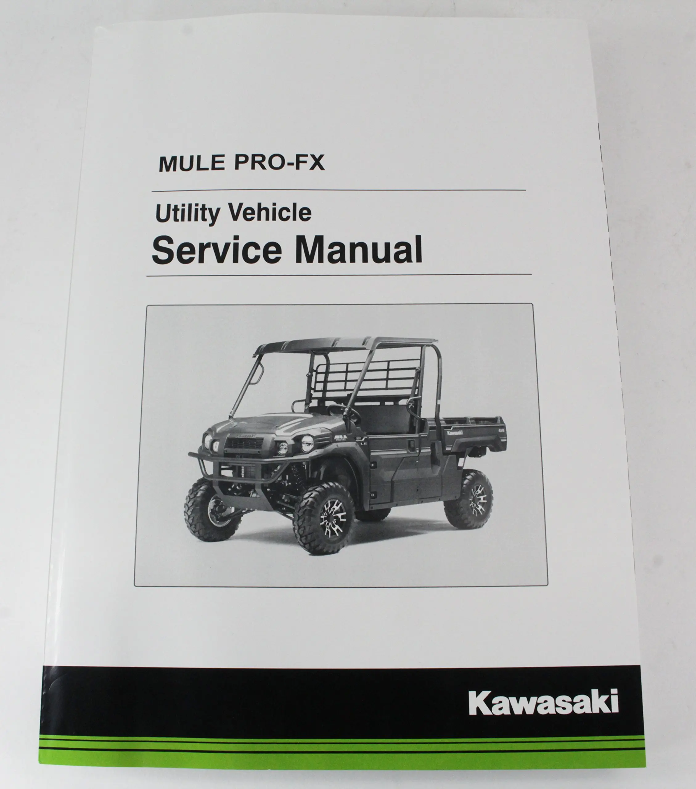 Get Quotations · Kawasaki 2016 2017 Mule Pro FX EPS Camo LE Service Manual  99924-1498-02