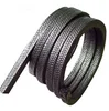 Black oily graphite packing for capping