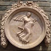 Marble Carving Nude Female Figure Sculpture Wall Art Relief