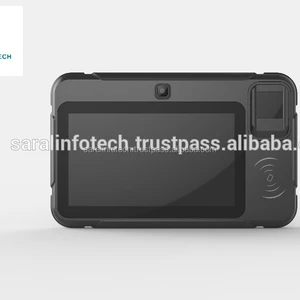 Biometric fingerprint reader with 10,000 mAH Powerful battery