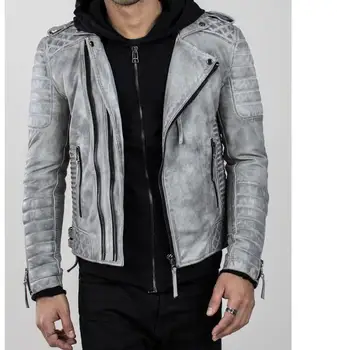 Men S New Fashion Customized Biker Elegant Bomber Casual Leather Jacket Buy Men S New Fashion Customized Biker Elegant Bomber Casual Leather Jacket New Look Top Quality Product On Alibaba Com