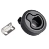 LM-3202 recessed compartment lock recessed flush door handle lock
