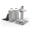 china 20w 30w 50w 100w portable mini type fiber laser engraver/laser printer price/barcode laser marking machine