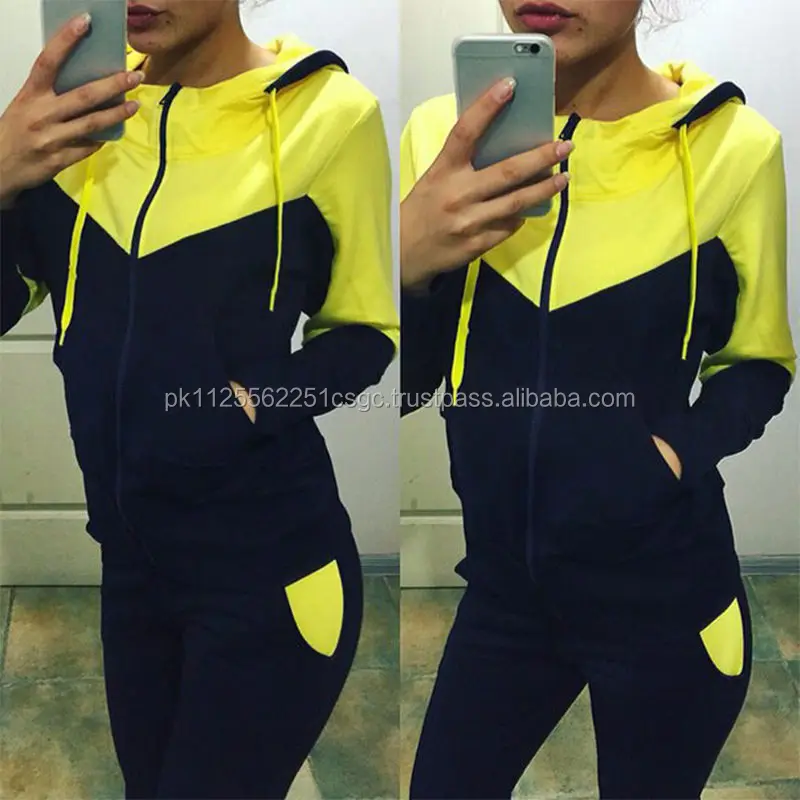 slim fit tracksuit womens