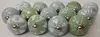 Grey and Beige Green Ceramic Knobs Handpainted Kitchen Cabinet Knobs
