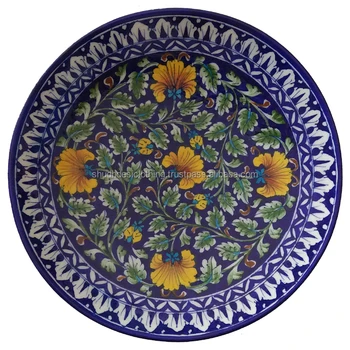 Decorative Wall Hanging Blue Pottery Plates Decorative Wall Hanging Blue Pottery Plates