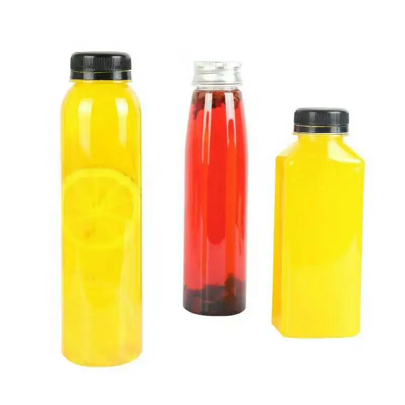 Disposable Clear Pet Plastic Juice Bottle With Screw Cap Buy Plastic Juice Bottle,250ml Clear