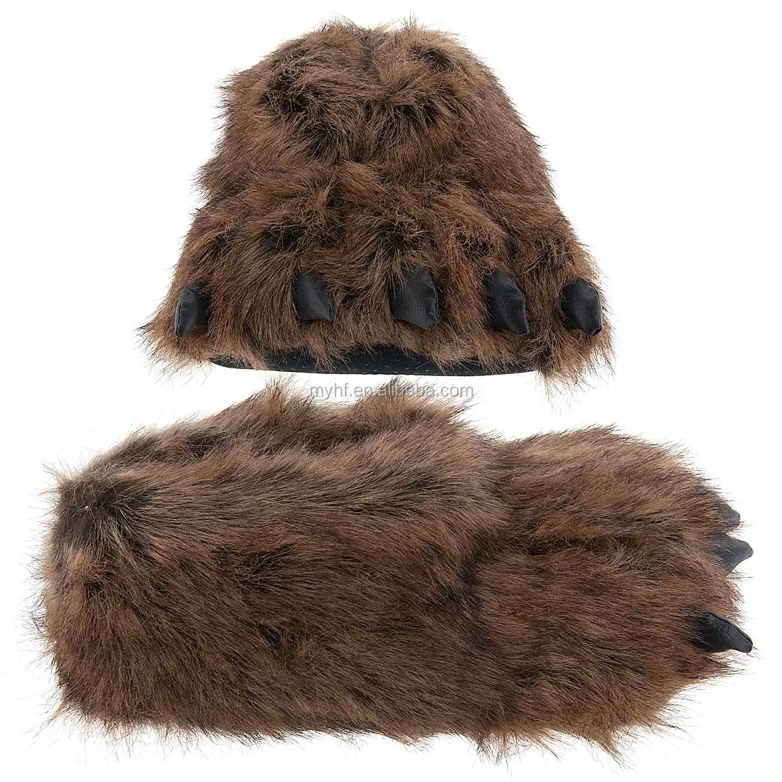 Grizzly Paw Slippers For Women And Men - Buy Bear Paw Slippers,Slippers For Women,Slippers For Man on