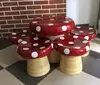 High quality best selling nice set of bamboo Mushroom Table & Stool from Vietnam