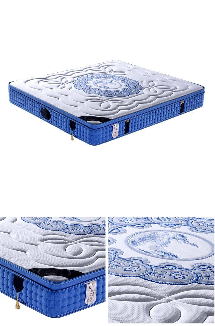 Alibaba top supplier foam mattress bed pocket coil spring mattress
