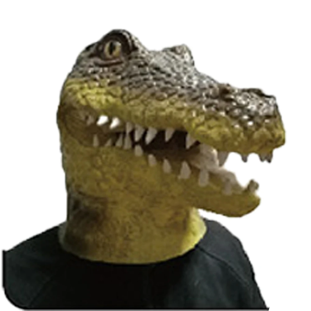 Маска крокодил песни. Маска крокодила. Латексная маска крокодила. Крокодил из маски. Крокодил маска зубы.