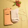 customized cardboard hard paper card hook for socks