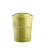 Metal stainless steel trash bin / garbage can / trash can